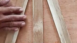 tehnik menyambung kayu segi tiga sempurna