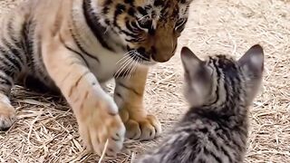 Lion and cat 2