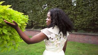 The Bold and the Beautiful - elegant woman in garden during spring | Trending HD Video