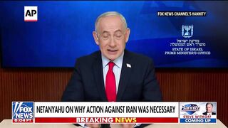 Netanyahu claims Iran was rebuilding to make 'atomic bomb program immune'.