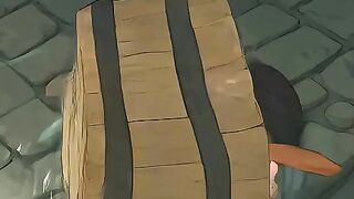 chibi-nezuko-tries-to-crawl-back-into-her-wooden-b