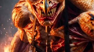 Dangerous Greel Chicken warn you something
