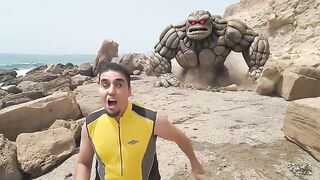 تحدي وحش الجبال