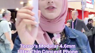 First Look at Tecno’s Magnetic Modular 4.6mm Ultra Thin