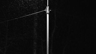 Winter Coat - a lamp post on a snowy night | Trending HD Video