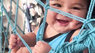 VERY HAPPY BABY #kids #cute #baby #viral