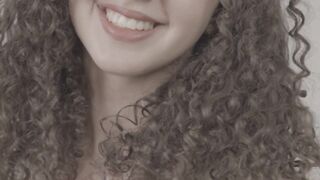 The Bold and the Beautiful - portrait of smiling woman with curly hair | Trending HD Video
