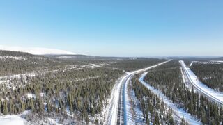 Travelon - aerial footage of a winter landscape | Trending HD Video