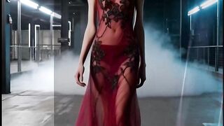 Dark Romance Sheer Elegance Takes Over NYFW 2026