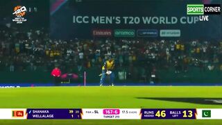 Pakistan vs Sri Lanka last 2 over darama