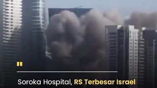 Hospital IDF Israel terkena rudal iran #hospitalidf