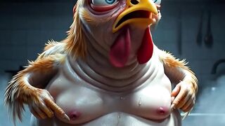 The crazy chicken