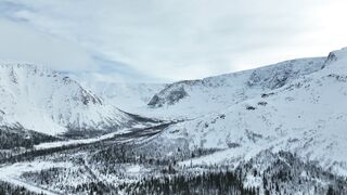 The Pioneer Woman - snow capped mountains | Trending HD Video
