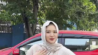 Cute with muslim takjil