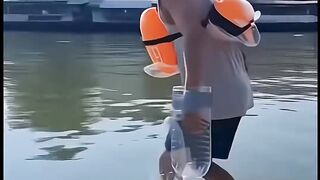 A Creative Way to Move Across Water