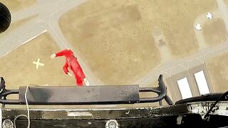 What Happens If You Fall From a Helicopter in a Giant Ball