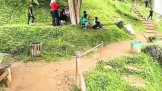 Sangat di sarankan kalo kesini di saat sawah nya lagi hijau wargi , pas kesini saya sawah nya udah panen padi nya sayang banget #curugcikondangcianjur