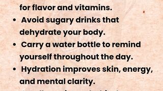 Hydration Hacks for Better Health #hydration #health #wellness #water