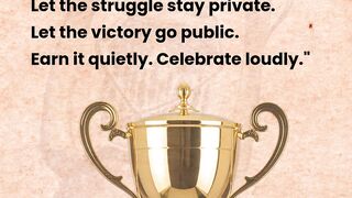 Hustle in Private, Celebrate in Public ???????? #mindset #discipline #success #shorts