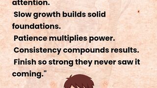Stay Low, Build Slow, Finish Strong ???????? #mindset #discipline #success #shorts