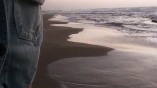 Woman - woman standing at the sea shore | Trending HD Video