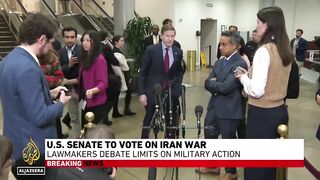 Democrats question the Trump administration over attacks on Iran.mp4