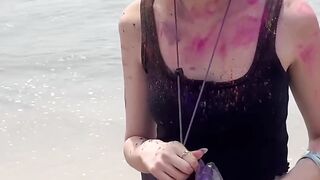 Happy Holi RUSSIAN BEACH