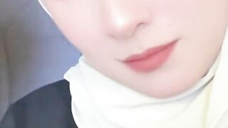 Elegant Hijab Style and Makeup Tutorial