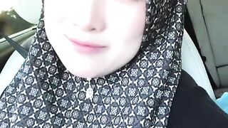 Blossoming Beauty: A Stunning Hijab Moment