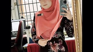 Collage of Hijab Selfies
