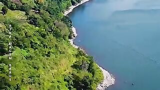 ???? Rindu ini selalu tahu arahnya, Danau Toba.  #danautoba #desasibungabunga #danautobaview #simalungun #sumut