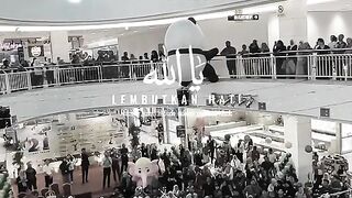 Epic Crowd in a Stunning Mall