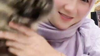 Cuteness Overload: Girl and Her Furry Friend
