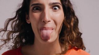 Woman Within - woman putting out her tongue | Trending HD Video