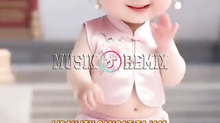 Cuteness Overload: Adorable Baby Girl in Traditional Chinese Dress