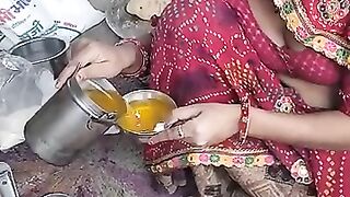 Desi style cooking halwa