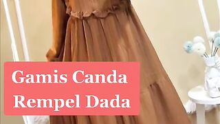 Elegant Muslimah Fashion: Gamis Canda Rempel Dada Unveiled!