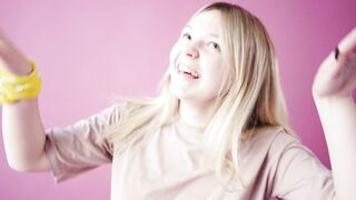 Funny Gift Ideas - a happy woman dancing | Trending HD Video