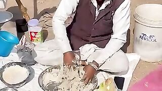 Rajhasthaan roti meking