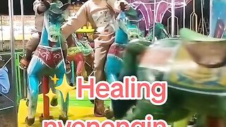 Healing Time with Kids at The Amusement Park