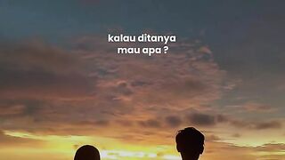 Couple Goals: A Peaceful Moment at Sunset