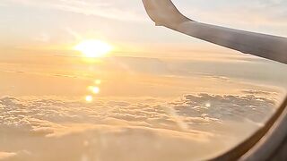 Wings of Longing: A Bittersweet Sunset