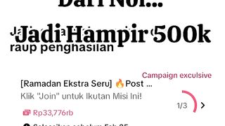 Unlocking Affiliate Success: A Journey from Zero to Nearing Rp 500,000