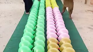 #BalloonFunDay #PopTheChallenge #ExcitingMoments #ColorfulPlay #WeekendVibes
