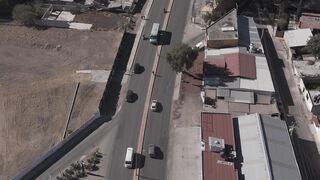 Funnyfuzzy - aerial view of busy urban road in suburban area | Trending HD Video