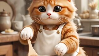 Cat cooking 2