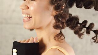 Woman - young woman with distinctive hairstyle | Trending HD Video