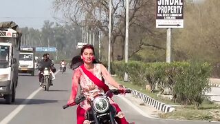 Riding girl