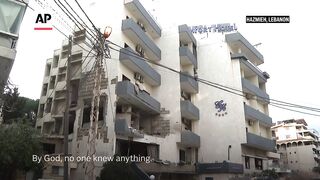 Israel strike on Beirut suburb hotel came without warning, guests say.