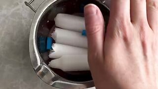 Candle wax flower tree